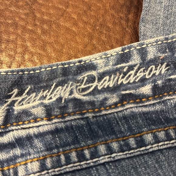 Original Harley Davidson Women's Blue Jeans - Picture 8 of 11